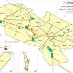 نقشه تراکمی واحدهای مسکونی مشهد