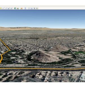گوگل ارث منطقه 8 شهرداری مشهد
