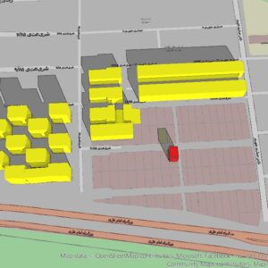 طرح انطباق شهری ساختمان دکتر حسابی